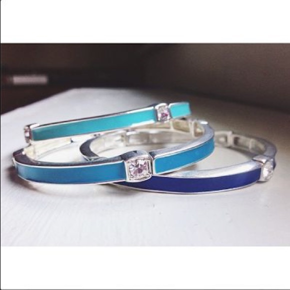 Premier Designs Ombré set of 3 bangles NWOT - Picture 1 of 4